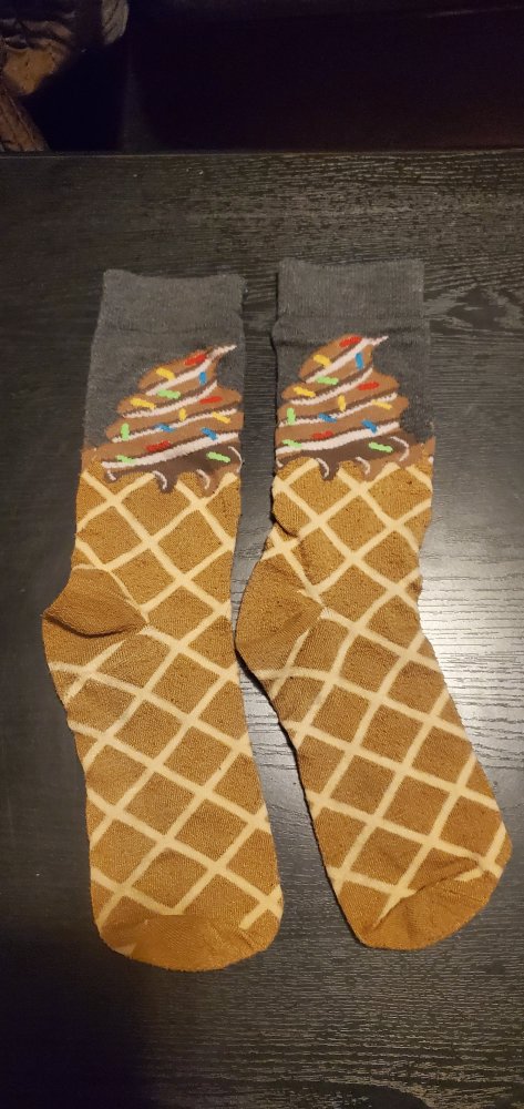 Waffle Cone Socks
